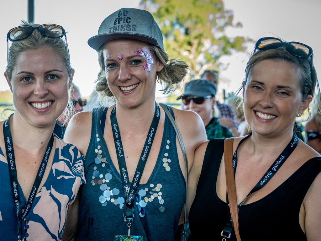 SOCIAL PICS: Close to seven thousand people converged on Electric Gardens at Serafino Winery in McLaren Vale on Australia Day to see world class DJs, Motez, Gorgon City and Fat Boy Slim perform. Anna Ringwood, Lizzi Wigmore, Bri Hendry