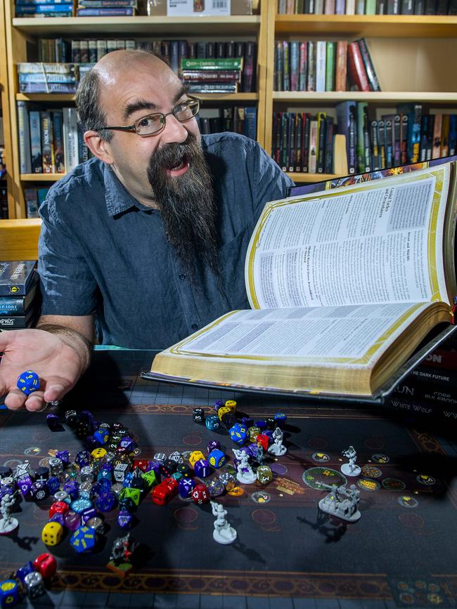 Mr Braegen said humans “need an excuse” and sometimes you need to be a dwarf to want to have the “deep and meaningfuls”. Picture: Mark Brake