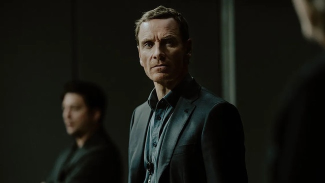 Michael Fassbender in The Agency. Picture: Luke Varley/Paramount+