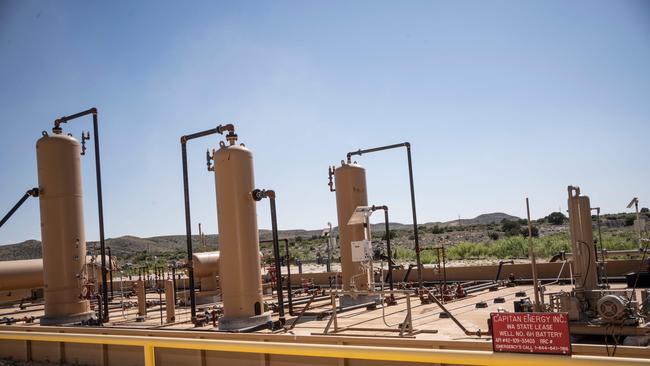 A fracking well iin Culberson County, Texas. Picture: Paul Ratje / AFP