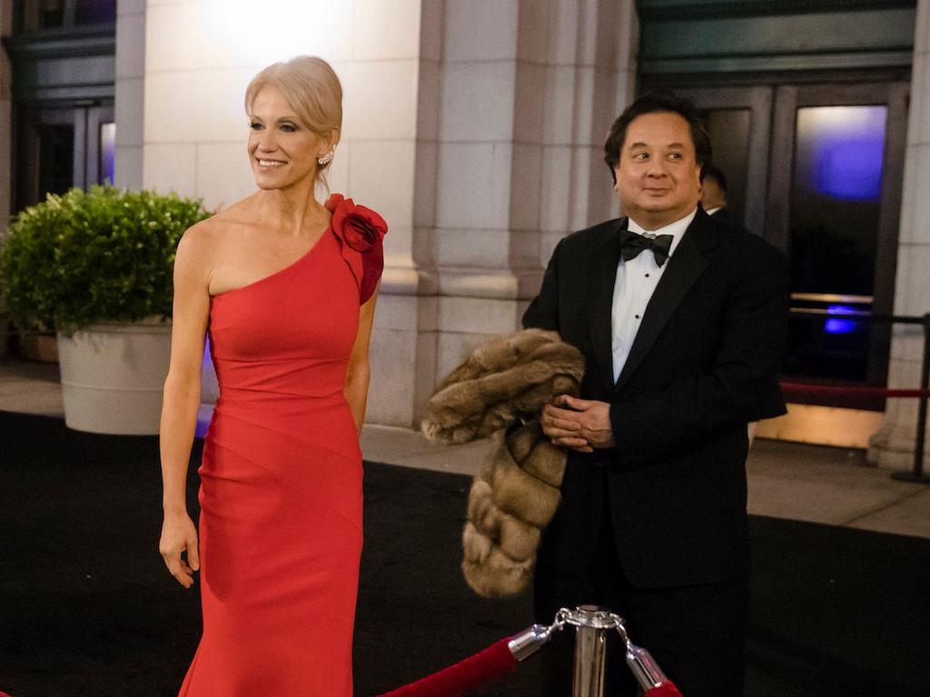 Kellyanne and George Conway may have the most interesting marriage in DC. Picture: AP