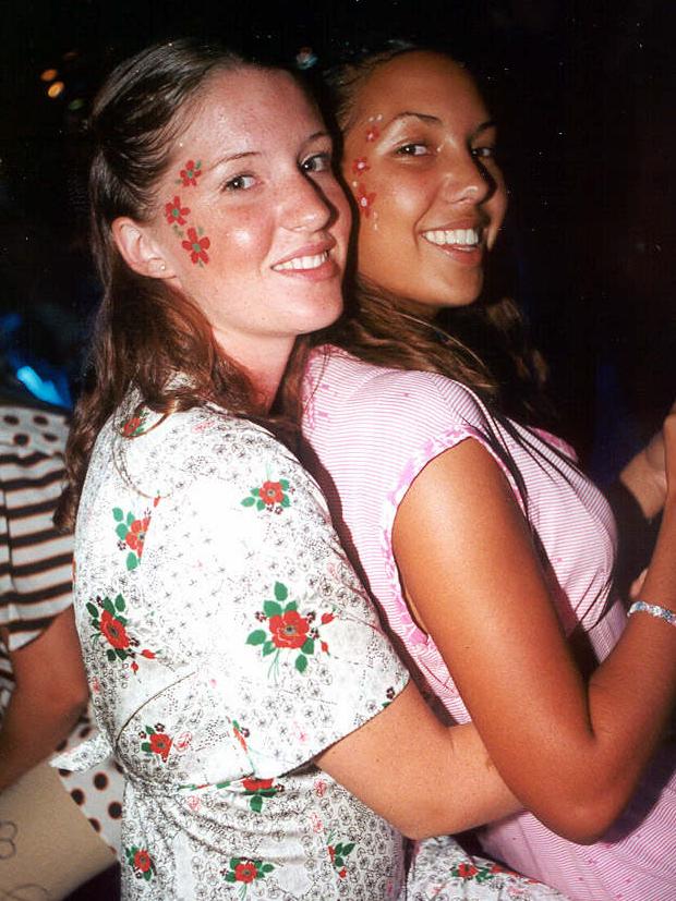 Amy Webb and Louise Tomlinson at Cocktails and Dreams.