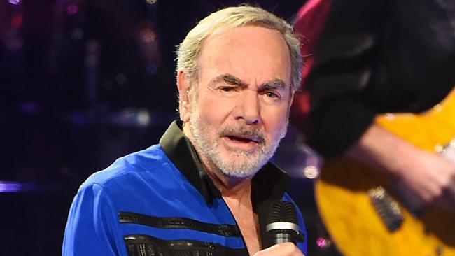 Sweet Caroline ... Neil Diamond is still popular with the ladies. Picture: Jake Nowakowski