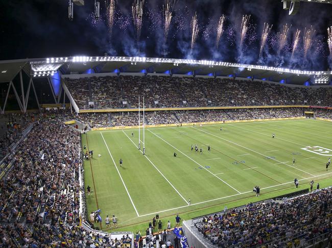 2020 NRL Round 01 - North Queensland Cowboys v Brisbane Broncos, Queensland Country Bank Stadium, 2020-03-13. Digital image by Dave Acree Ã¯Â¿Â½ NRL Photos