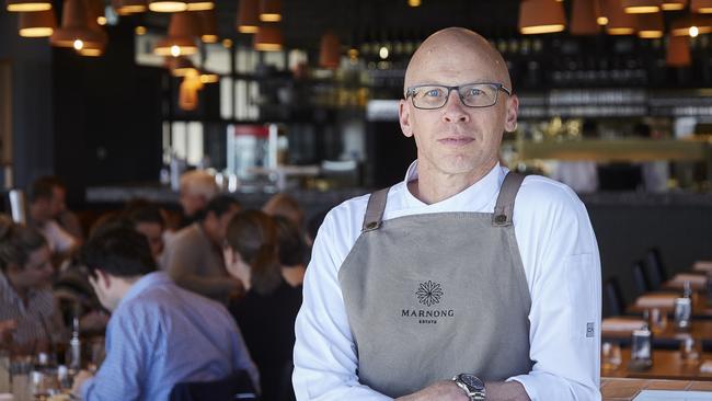 Marnong Estate executive chef Matt Coates.