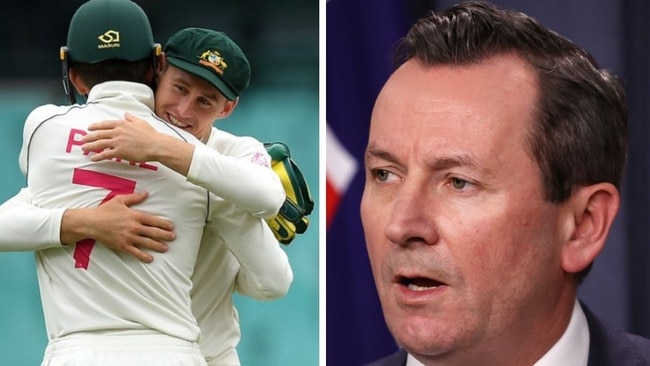 Premier Mark McGowan says state officials are in dialogue with Cricket Australia. Image: Getty