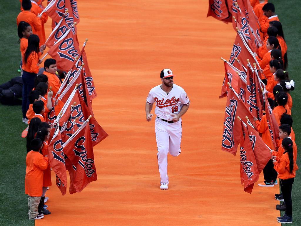 Orioles' Opening Day orange carpet history