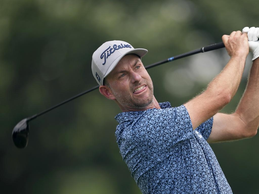 Webb Simpson played with Murray in the first two rounds of the Charles Schwab Challenge in Texas. (Photo by Sam Hodde/Getty Images)