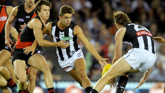 Josh Daicos in action. Picture: AAP