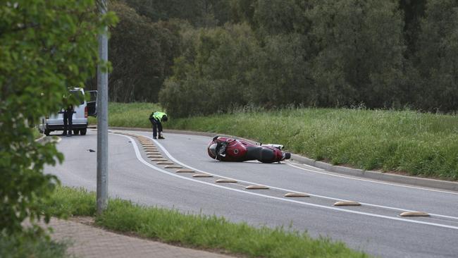 Martins Road has been closed in both directions between McNicoll Road and Dale Drive. Picture: Emma Brasier