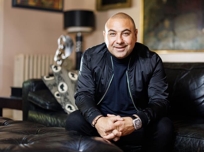 Shy at heart: Joe Avati. Picture: Aaron Francis / The Australian