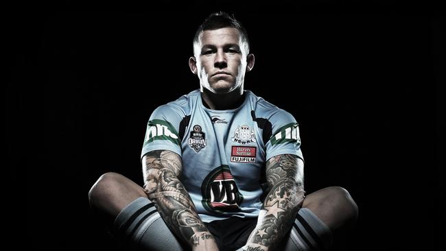 PTodd Carney after he had been picked for New South Wales. Picture: Phil Hillyard