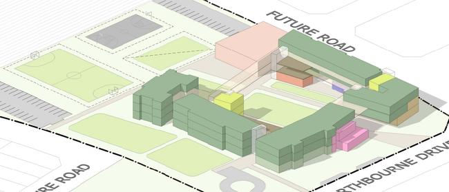 Early plans for the new Marsden Park Public School have been released. 