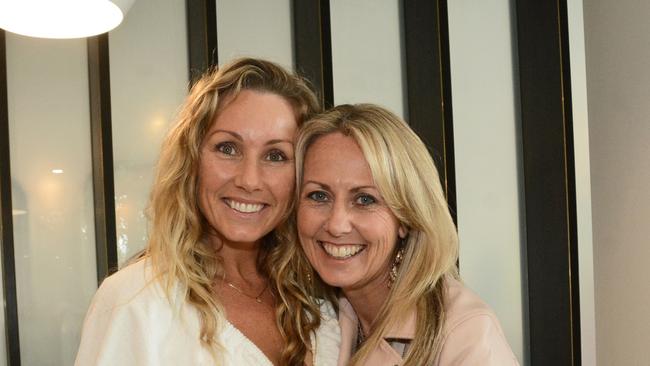 Simone Jones and Angela Johnson at GC Girls in Business She E-O at The Aviary, Southport Sharks. Pic: Regina King