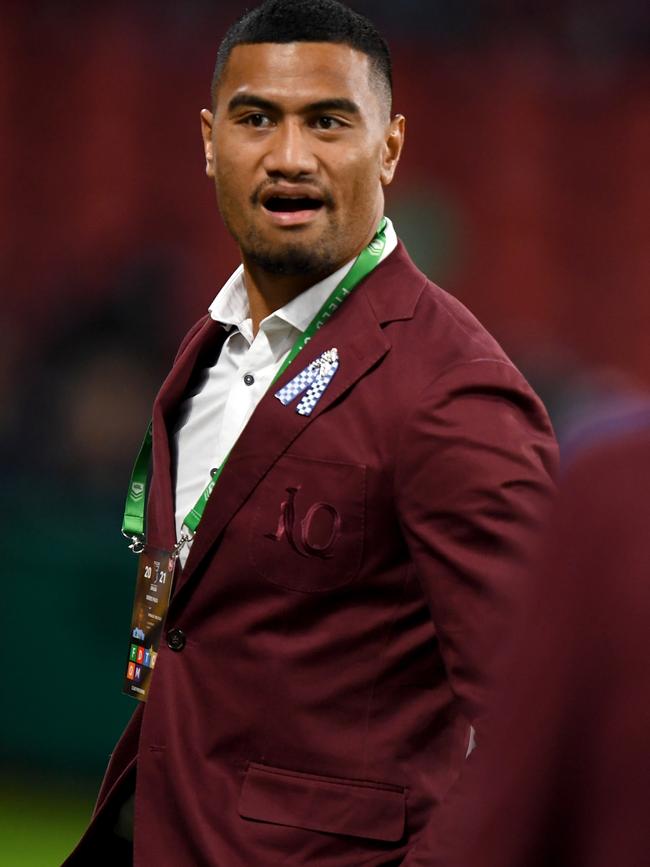 Ronaldo Mulitalo was drafted in, and ruled out, of Queensland’s team. Picture: NRL Photos