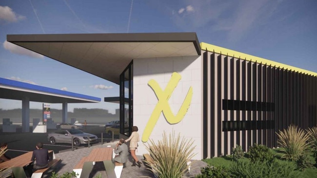 Concept images of the X Convenience for 373 Diagonal Road, Sturt. Picture: Collard Preston