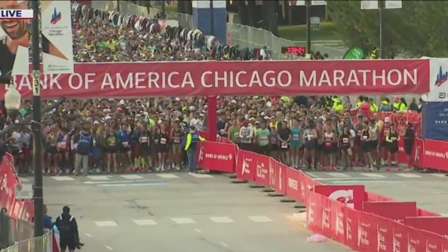 45th annual Bank of America Chicago Marathon kicks off downtown | news ...