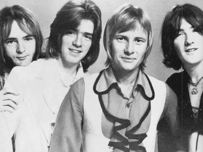 Wheatley with his bandmates in The Masters Apprentices in 1969.