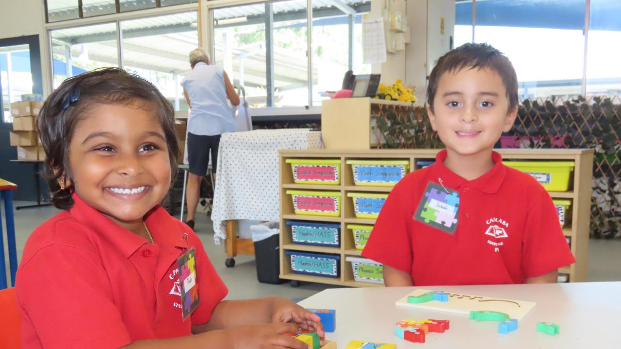 MY FIRST DAY 2024: Thaliar and Izah at Capalaba State College.