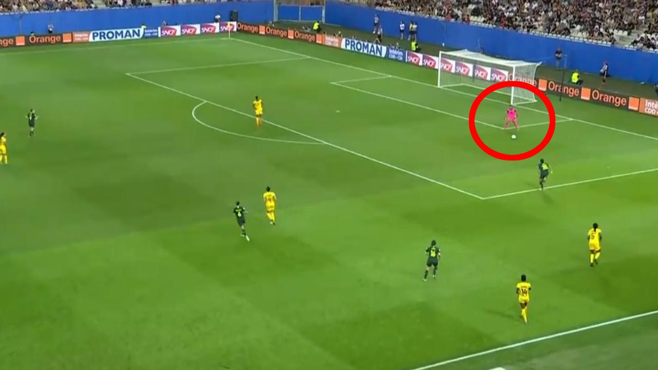 The Jamaica keeper's howler saved Australia.