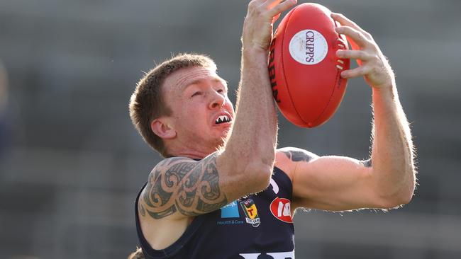 Launceston's Dylan Riley booted eight goals against the Tigers in round 8. Picture: Zak Simmonds