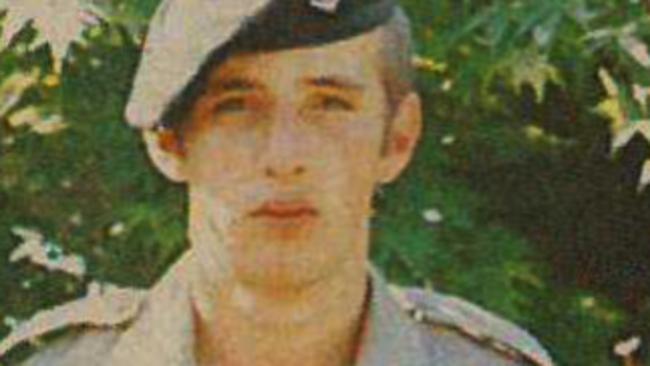 Julian Knight in his Army days.