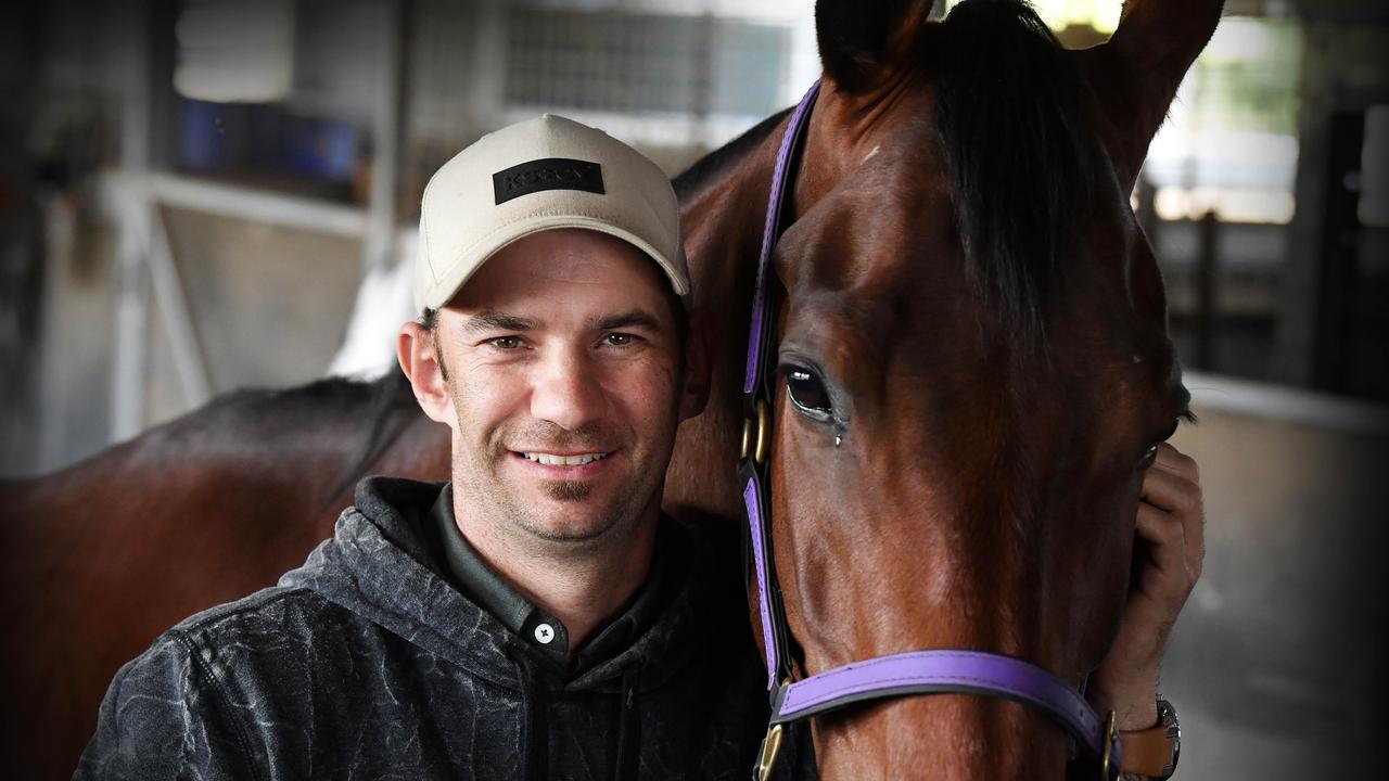 Sunshine Coast racing trainer Damien Batters. Picture: Patrick Woods