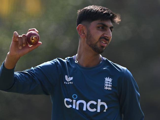 England’s Shoaib Bashir. Picture: Stu Forster/Getty Images