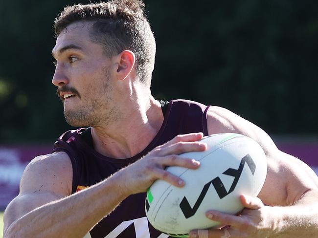 Corey Oates, Brisbane Broncos training, Red Hill. Picture: Liam Kidston