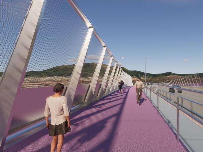 New designs for the upgrade of the Tasman Bridge have been released by the State Government