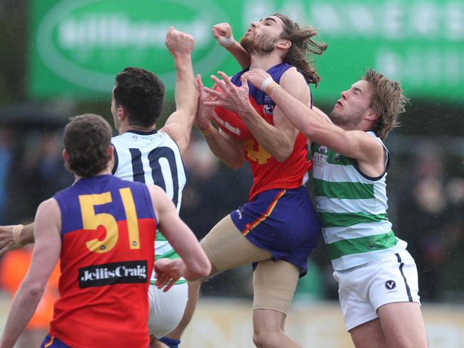 Julian Turner in action for Fitzroy during the VAFA (Premier C) GF.