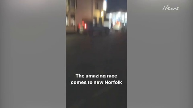 Amazing Race filming in New Norfolk