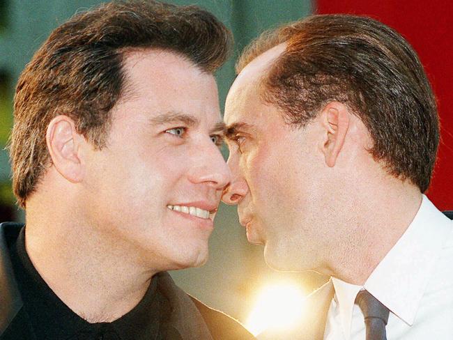 Rumours swirled the underworld identity resorted to similar methods used in the Hollywood film "Face/Off" starring John Travolta and Nicolas Cage. Picture: AP Photo