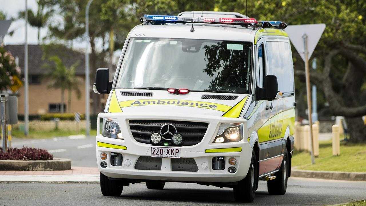 One motorist was injured in a taffice crash in East Toowoomba