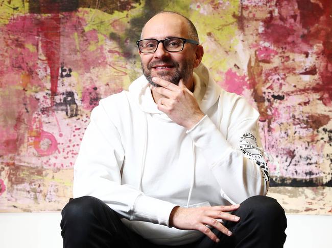 11/09/19 Philanthropist Alex Waislitz in his Melbourne office talking about the next steps for his foundation. Aaron Francis/The Australian