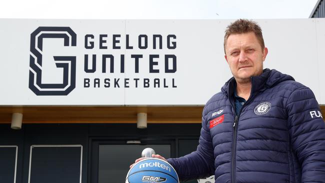 Geelong United Basketball chief Mark Neeld. Picture: Alison Wynd