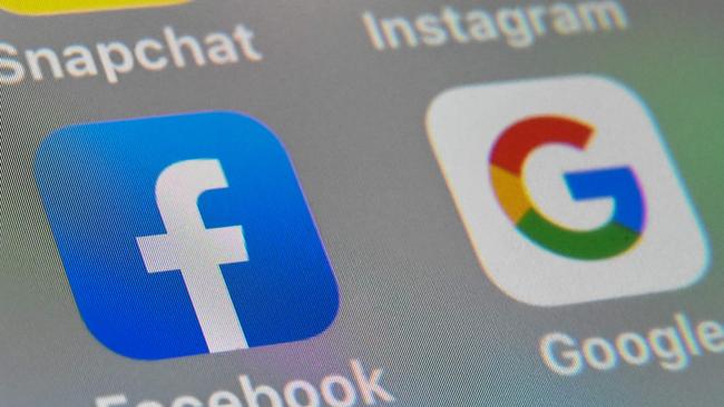 The ACCC is moving ahead with a code that will force Google and Facebook to pay for news. Picture: AFP