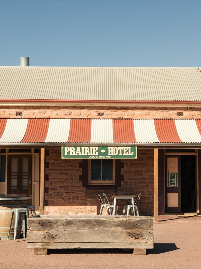 Prairie Hotel in the Flinders Ranges.