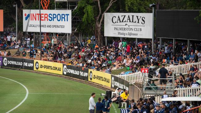 Gold Coast Suns vs Geelong Cats Round 10 AFL match at TIO Stadium. Picture: Pema Tamang Pakhrin