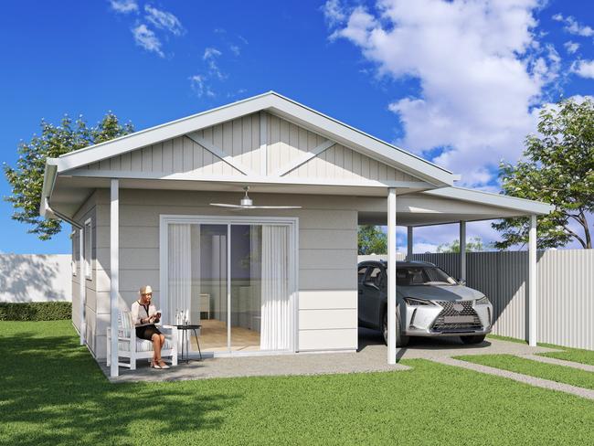 Millions in the Middle concepts for secondary dwellings in Mackay. Photo: Contributed