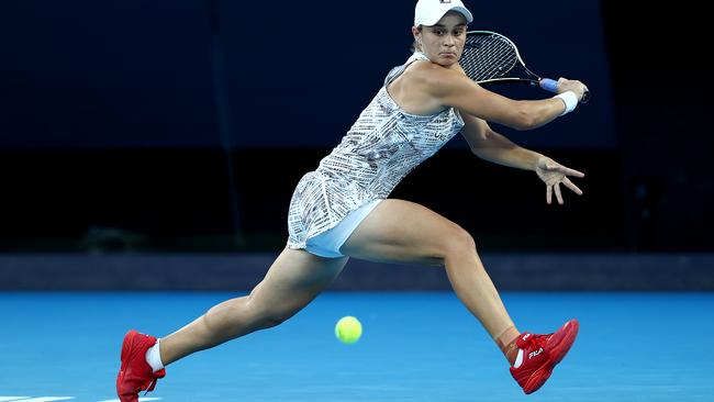 Ash Barty will try to end the host nation’s Australian Open title drought. Picture: Getty Images