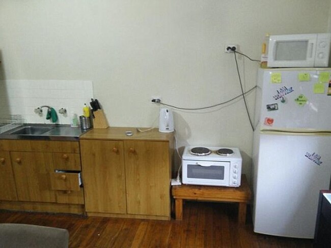 The tiny studio apartment in Bondi is on the Sydney rental market for $600 per week. Picture: Bondi Local Loop