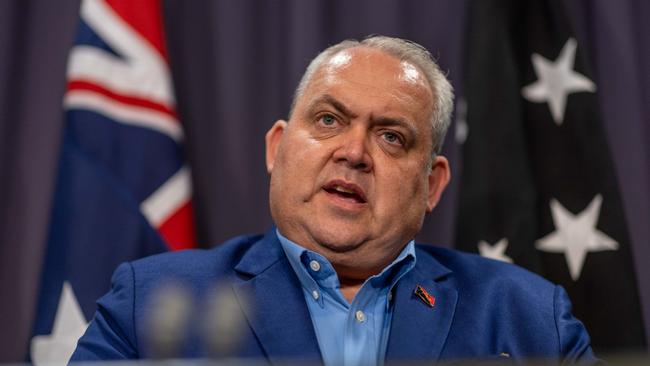 Papua New Guinea Foreign Minister Justin Tkatchenko at Parliament House in Canberra. Picture: Gary Ramage/NCA NewsWire