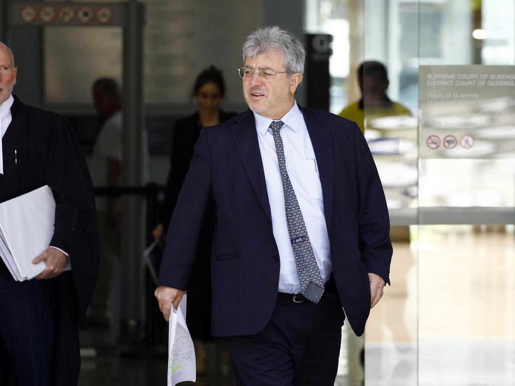 Sam DiCarlo is facing a criminal jury trial in the District Court on a single charge of giving or offering a benefit to a public officer, and two counts of perjury. Picture: NCA NewsWire/Tertius Pickard