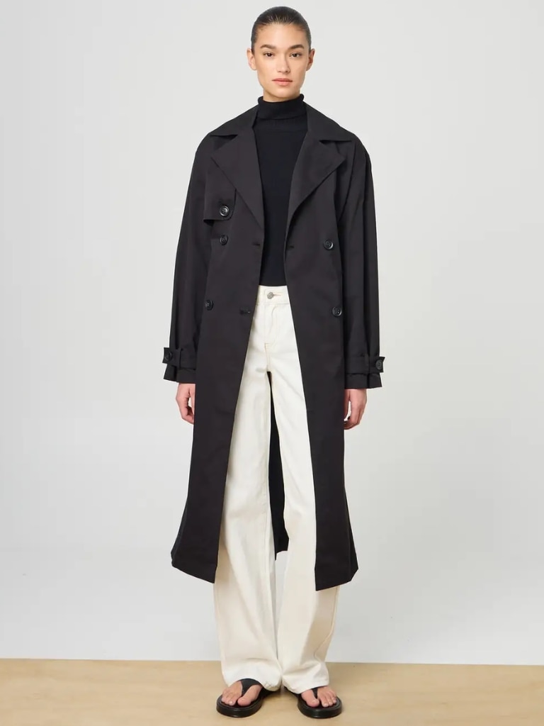 Double Breasted Trench Coat. Picture: Glassons.