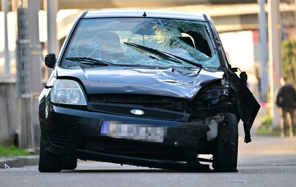 Two dead, five hurt as car hits crowd in German city: police