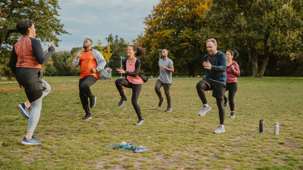 Prioritising large muscle groups will help prevent injury and keep you strong as you age. Image: Getty