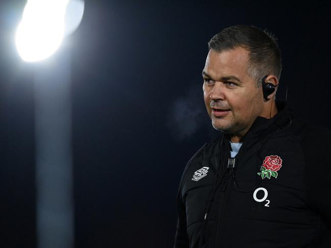 Anthony Seibold is expected to swap his job as defence coach of the English rugby team for the senior job at Manly. Picture: Dan Mullan – RFU/The RFU Collection via Getty Images