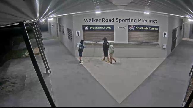 Anti-social behaviour caught on Cairns Regional Council CCTV. The local government reported over 14,000 incidents between January and September, 2024. Picture: CRC