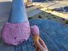 Splat … What is that? Odd beachside artwork unveiled